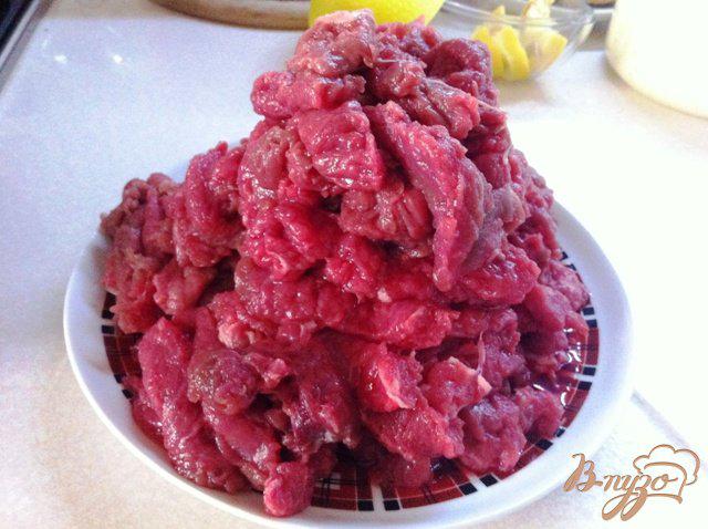 Фото приготовление рецепта: Мясо по-строгановски шаг №3