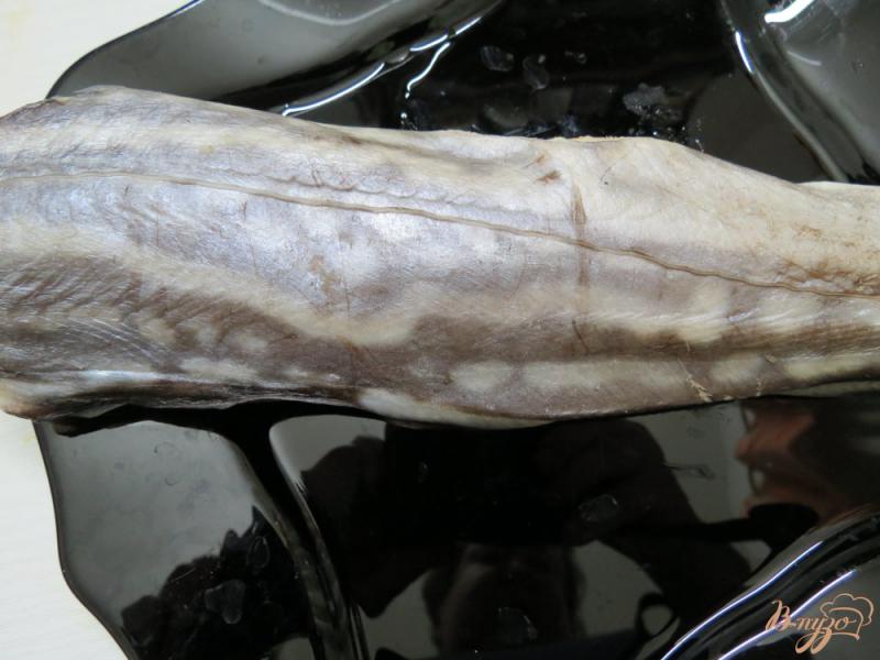 Фото приготовление рецепта: Акула - призрак под овощным маринадом шаг №1
