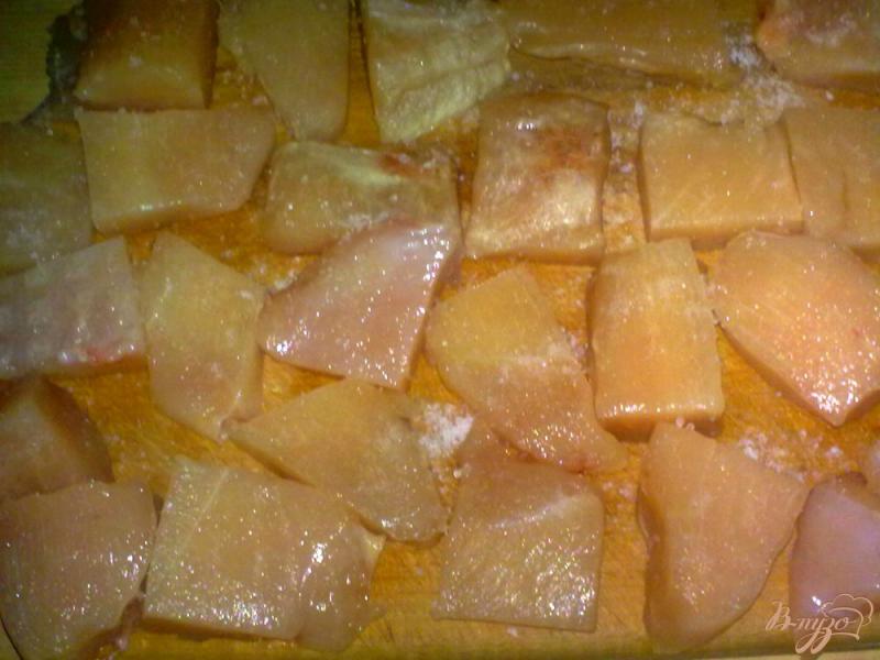 Фото приготовление рецепта: Куриное филе в морковном кляре шаг №1