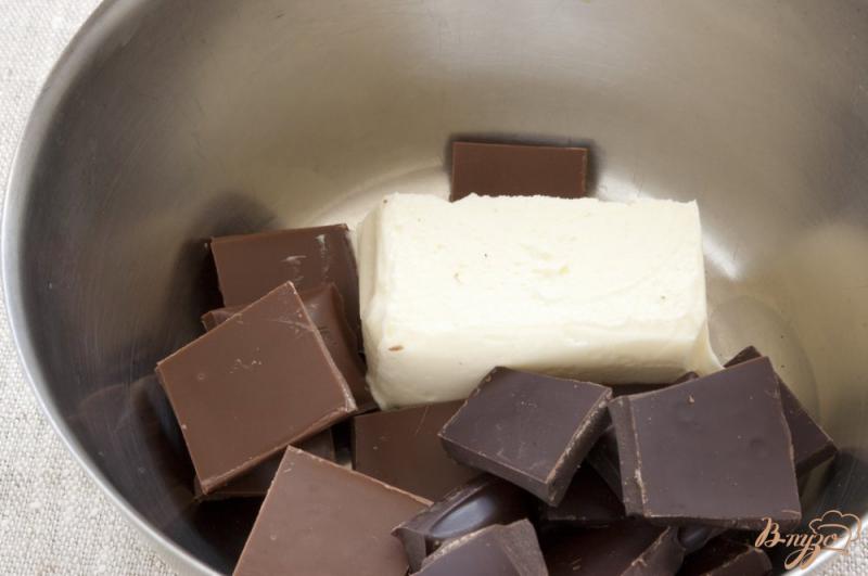 Фото приготовление рецепта: Шоколадный фондан шаг №2