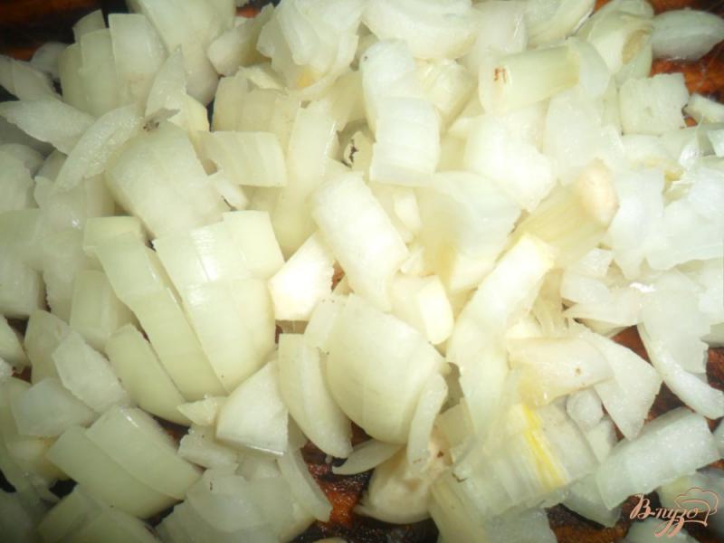 Фото приготовление рецепта: Блинчики с картофелем и грибами шаг №2