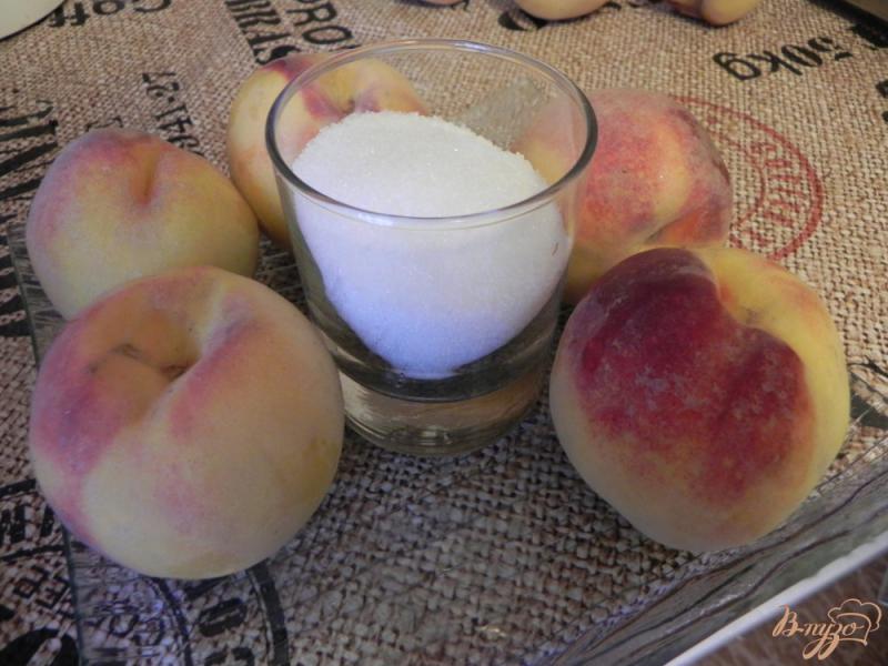 Фото приготовление рецепта: Персиковый джем в хлебопечке шаг №1