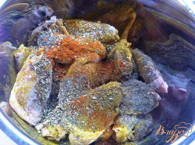 Фото приготовление рецепта: Куриные крылья в медово-соевом маринаде шаг №2