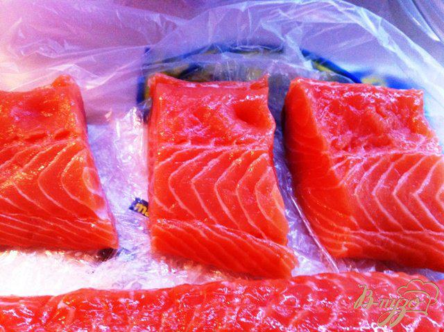 Фото приготовление рецепта: Филе лосося  запеченное в фольге шаг №1