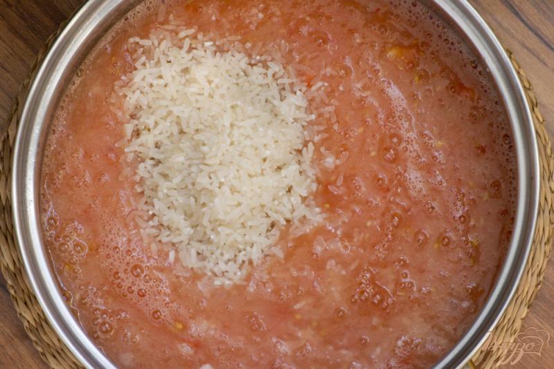 Фото приготовление рецепта: Монастырский суп-пюре из томатов шаг №4