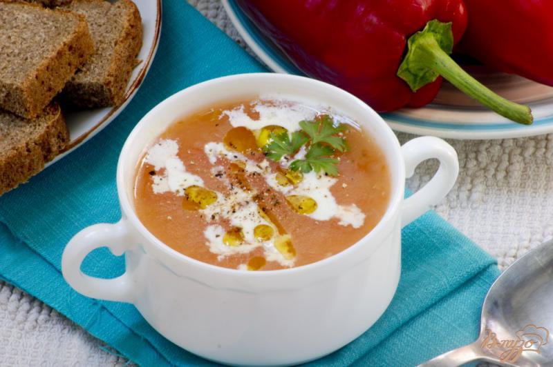 Фото приготовление рецепта: Монастырский суп-пюре из томатов шаг №6
