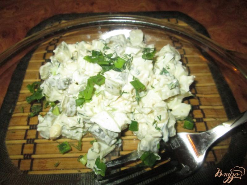 Фото приготовление рецепта: Салат с куриной грудкой шаг №7