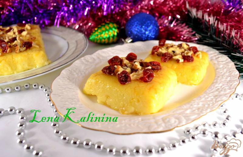 Фото приготовление рецепта: Турецкий десерт из манки шаг №5
