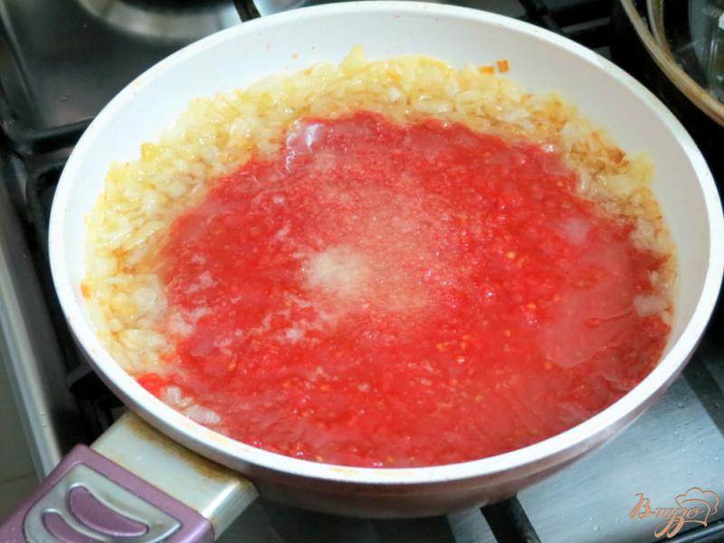 Фото приготовление рецепта: Подлива томатная на воде шаг №3