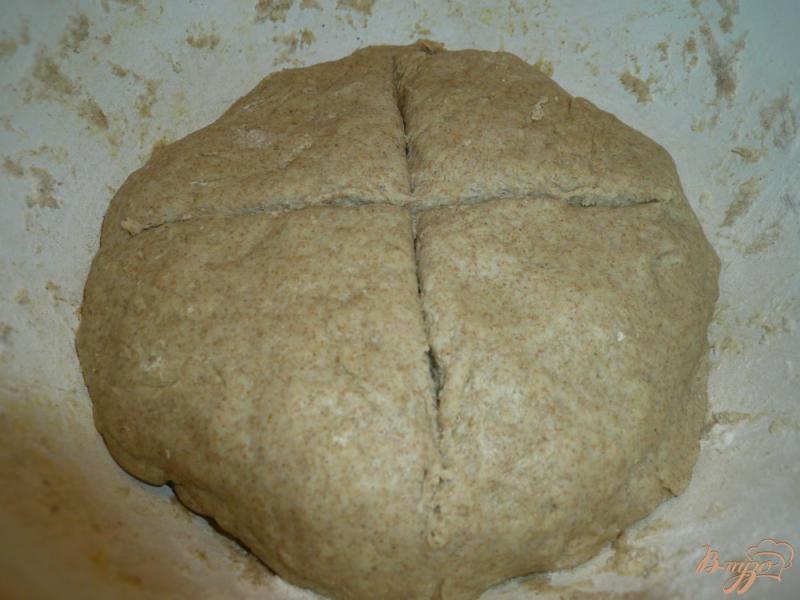 Фото приготовление рецепта: Содовый хлеб шаг №4
