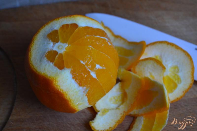 Фото приготовление рецепта: Салат из рукколы с апельсином и моцареллой шаг №1