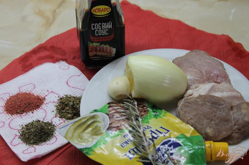 Фото приготовление рецепта: Свиной стейк с картофельным пюре шаг №1