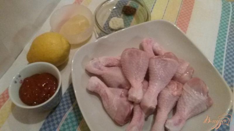 Фото приготовление рецепта: Куриные ножки под остро-сладким соусом шаг №1