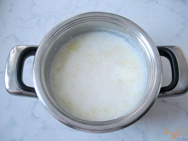 Фото приготовление рецепта: Молочная каша из пшена с рисом шаг №5