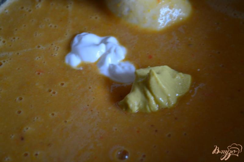 Фото приготовление рецепта: Нутовый суп пюре со сладким перцем шаг №5
