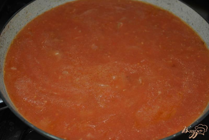 Фото приготовление рецепта: Томатный соус «Нежный» шаг №4