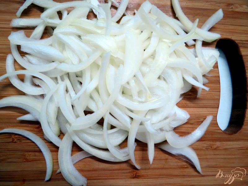 Фото приготовление рецепта: Картофель жареный на сале в мультиварке шаг №5