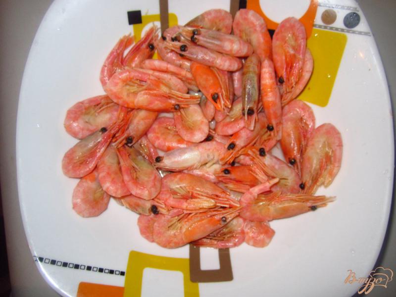 Фото приготовление рецепта: Неочищенные креветки в чесночно-сладком соусе шаг №1