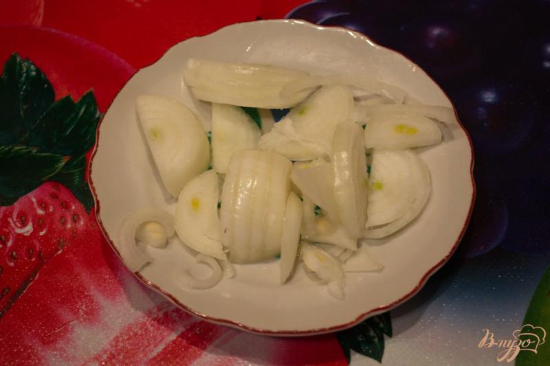 Фото приготовление рецепта: Шампиньончики со сливочной заливкой и сыром в духовке шаг №2