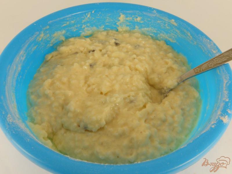 Фото приготовление рецепта: Вкусное печенье из рисовой каши шаг №4