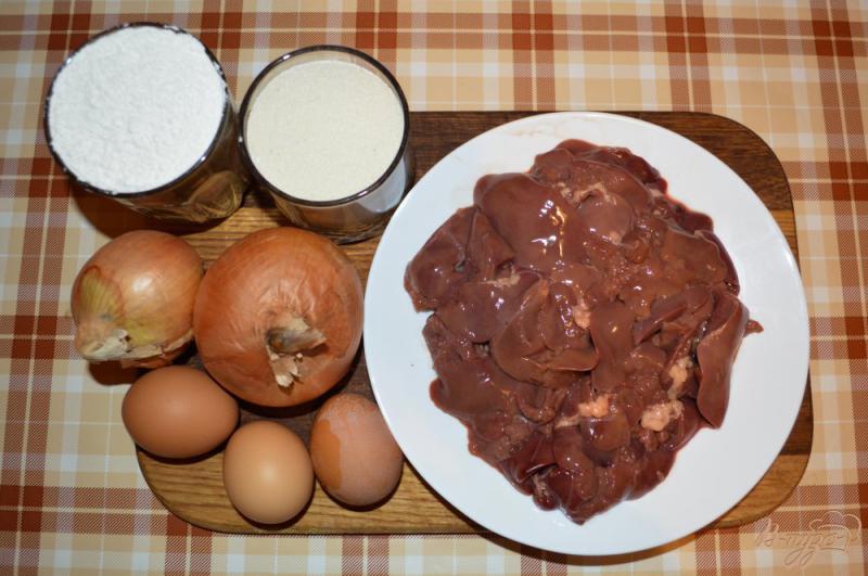 Фото приготовление рецепта: Печеночная колбаса домашняя шаг №1