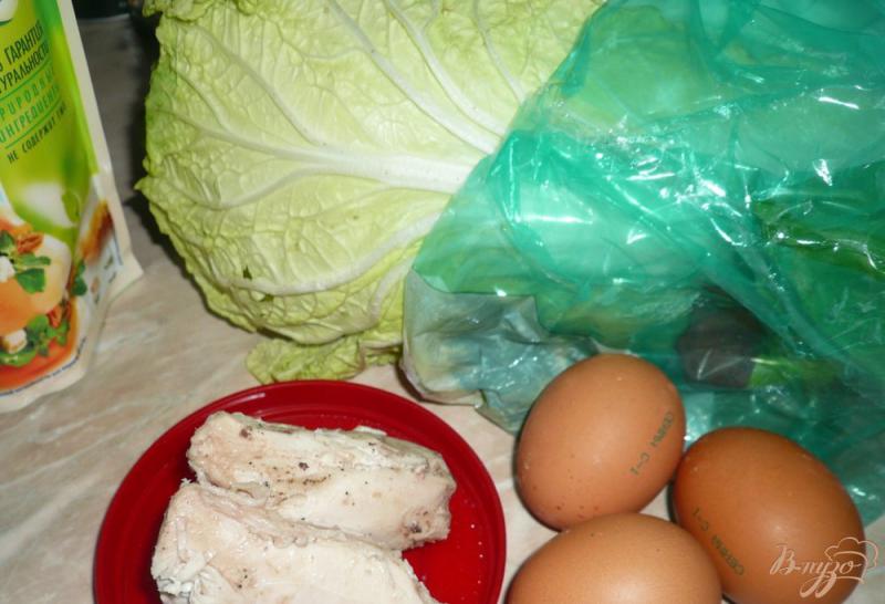 салат с пекинской капустой и блинами с курицей. Смотреть фото салат с пекинской капустой и блинами с курицей. Смотреть картинку салат с пекинской капустой и блинами с курицей. Картинка про салат с пекинской капустой и блинами с курицей. Фото салат с пекинской капустой и блинами с курицей