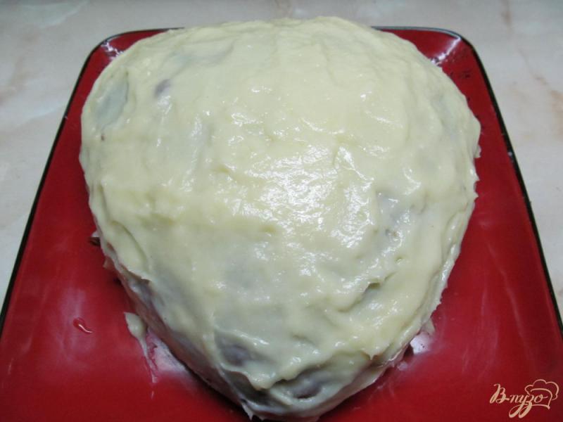 Фото приготовление рецепта: Торт на кефире «Фантастика» шаг №11