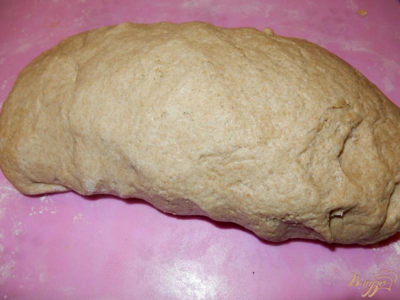 Фото приготовление рецепта: Хлеб ржано-пшеничный шаг №7