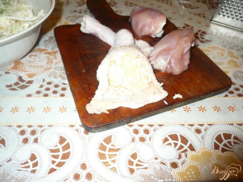 Фото приготовление рецепта: Фальшивые куриные голени шаг №6