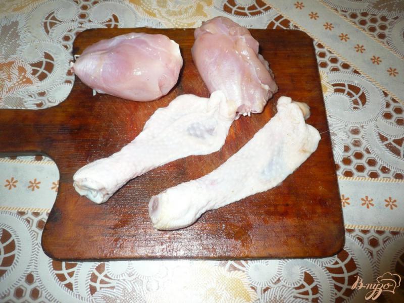 Фото приготовление рецепта: Фальшивые куриные голени шаг №2