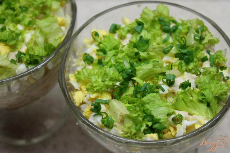 Фото приготовление рецепта: Салат с говядиной, овощами и зернами граната шаг №8