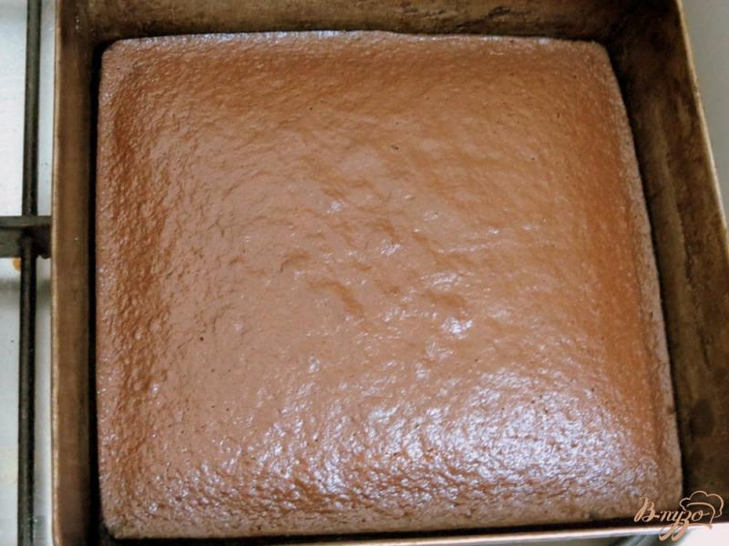 Фото приготовление рецепта: Торт суфле творожный шаг №8