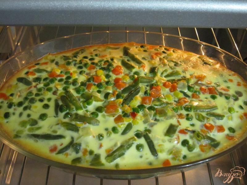 Фото приготовление рецепта: Мясная запеканка с овощами шаг №9