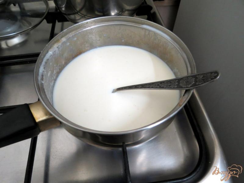 Фото приготовление рецепта: Желе молочно-кофейное шаг №6