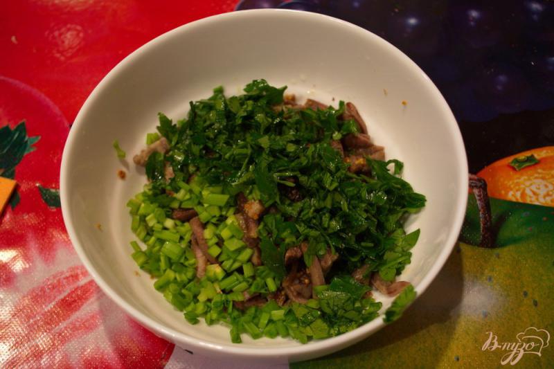 Фото приготовление рецепта: Нежный салат без майонеза шаг №3