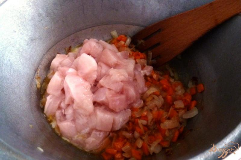 Фото приготовление рецепта: Рагу с капустой и фасолью шаг №2
