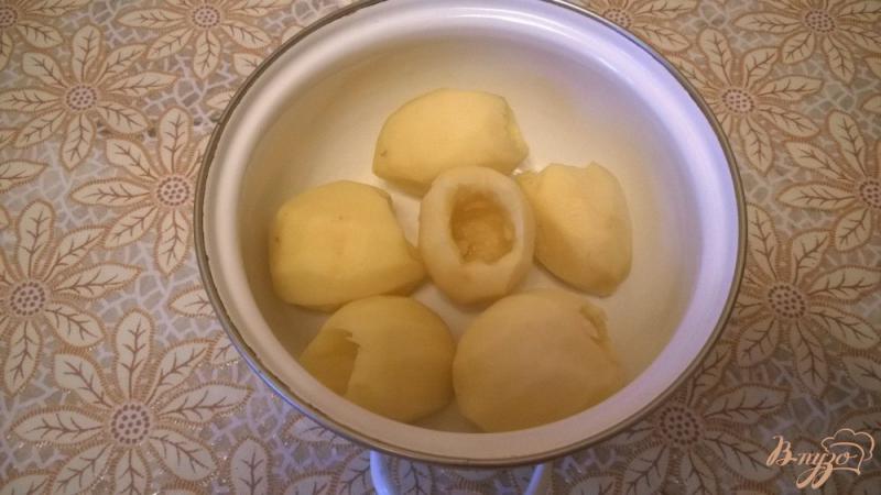 Фото приготовление рецепта: Картошка-бочка шаг №1