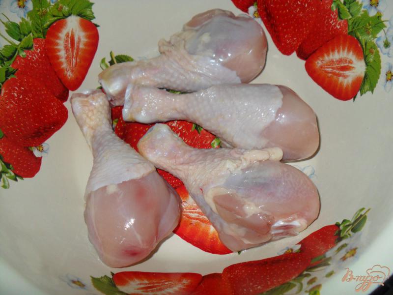 Фото приготовление рецепта: Куриные голени в майонезе шаг №1