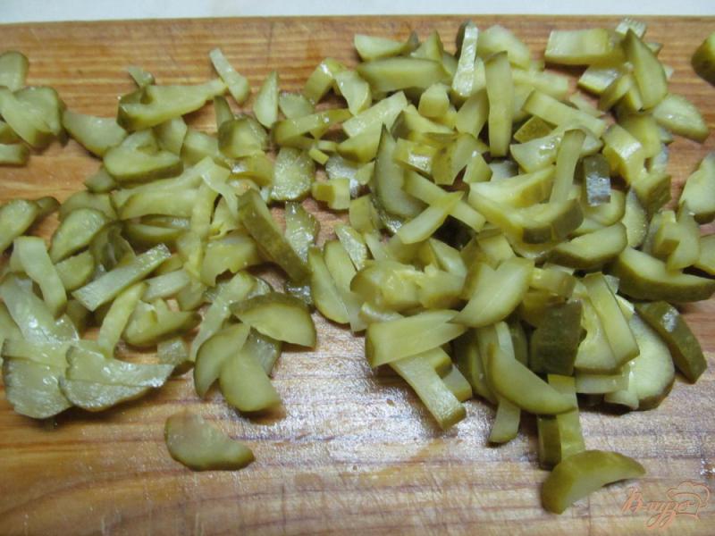 Фото приготовление рецепта: Салат из печени шаг №5
