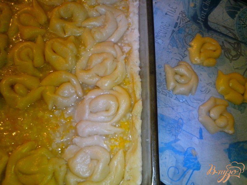 Фото приготовление рецепта: Пирог лимонный шаг №5