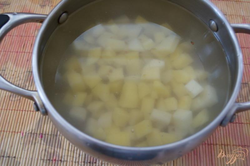 Фото приготовление рецепта: Постный гречневый суп с грибами шаг №3