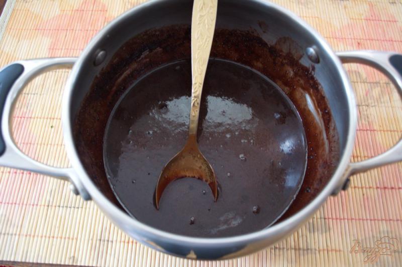 Фото приготовление рецепта: Салями десертная из печенья с какао шаг №3