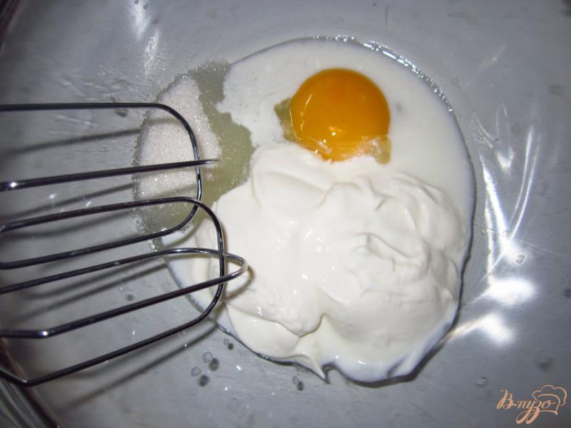 Фото приготовление рецепта: Сливочно-лимонный десерт в микроволновке шаг №1