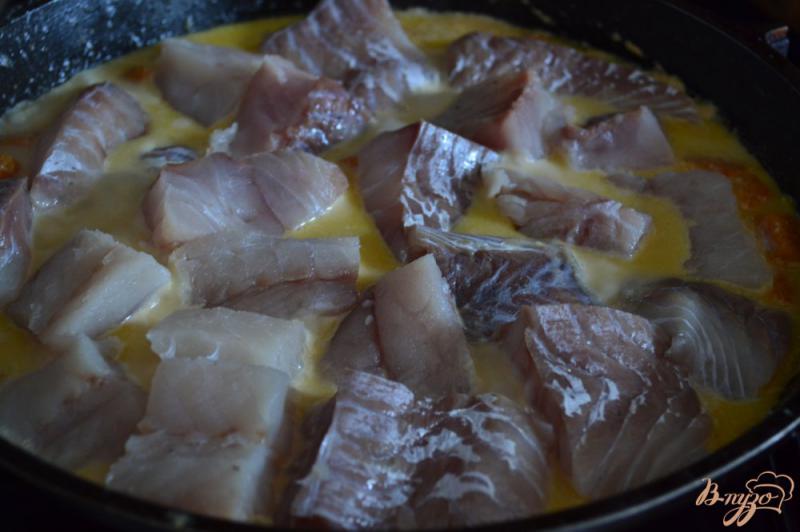 Фото приготовление рецепта: Овощное рагу с рыбой шаг №5