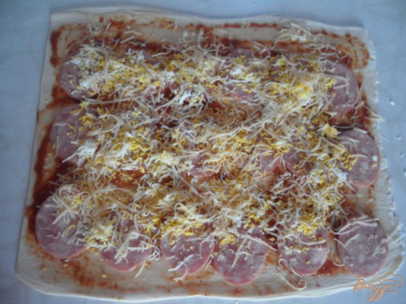 Фото приготовление рецепта: Мини-пиццы шаг №3