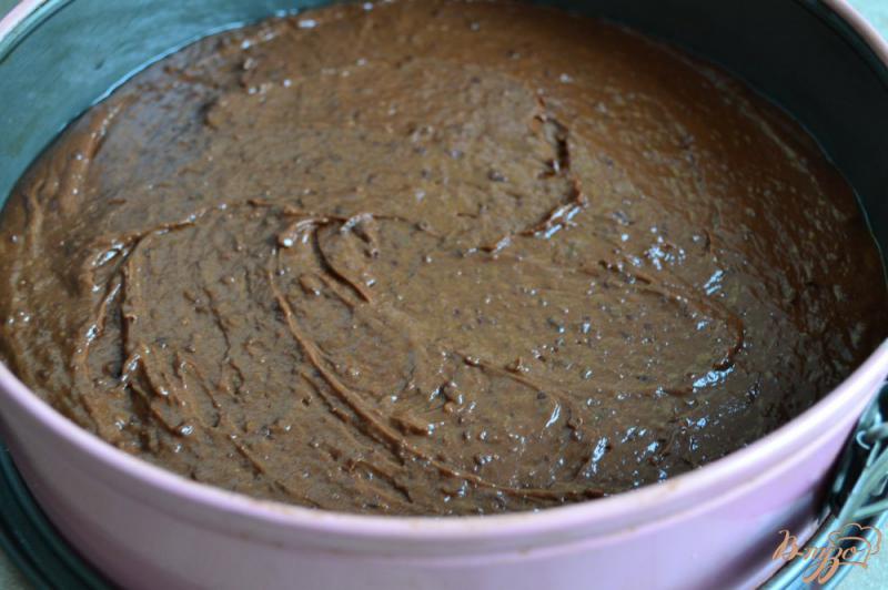 Фото приготовление рецепта: Шоколадный пирог с красной фасолью шаг №6