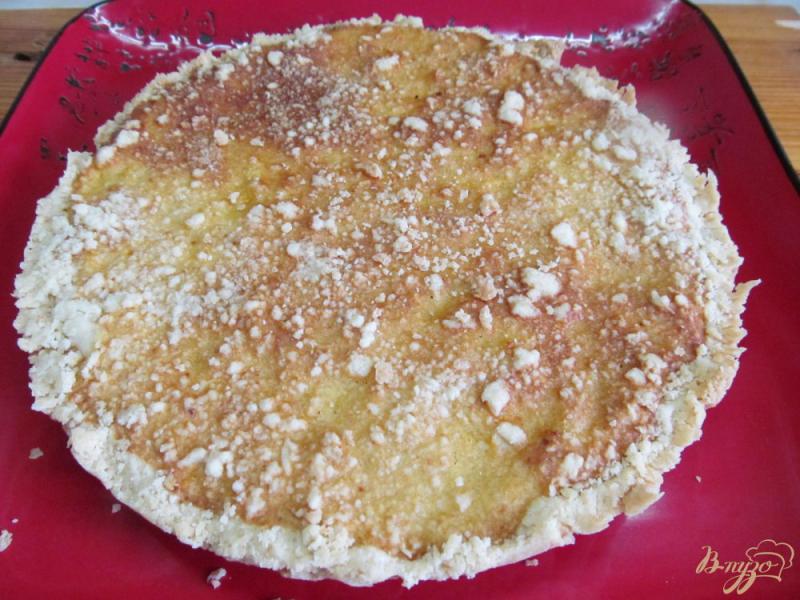 Фото приготовление рецепта: Пирог с мандариновой начинкой шаг №8