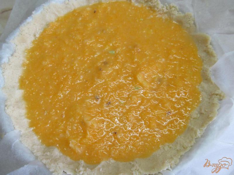 Фото приготовление рецепта: Пирог с мандариновой начинкой шаг №6