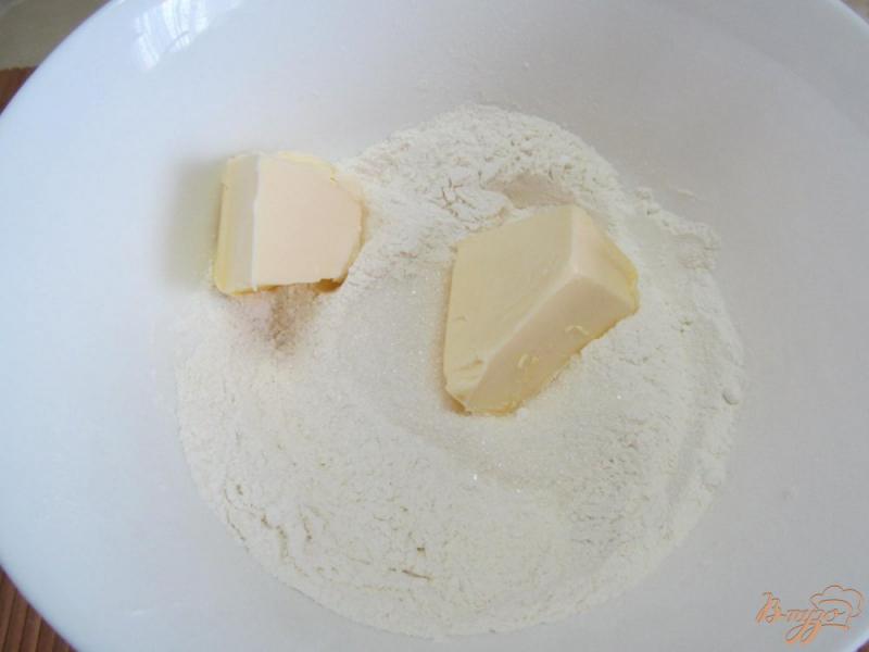 Фото приготовление рецепта: Пирог с мандариновой начинкой шаг №2