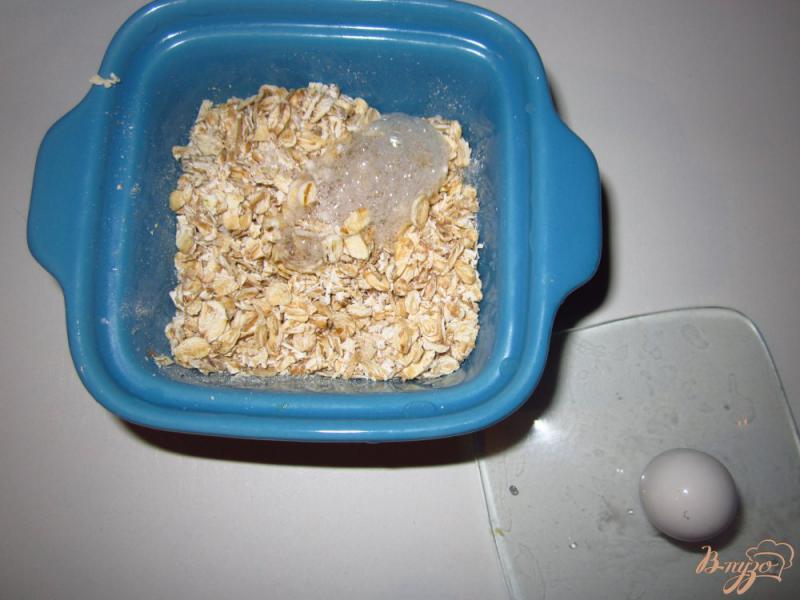 Фото приготовление рецепта: Холодный завтрак из овсянки и клюквы шаг №2